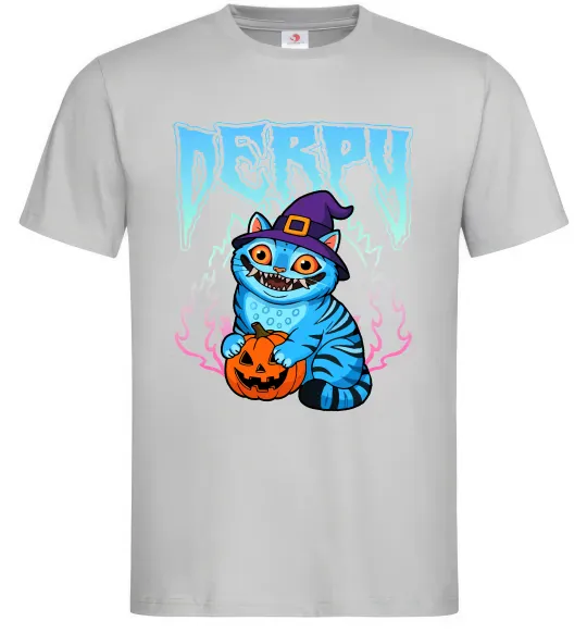 Мужская футболка Derpy Demon Hunters Серый фото