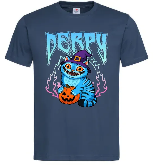 Мужская футболка Derpy Demon Hunters Темно-синий фото