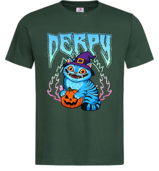 Мужская футболка Derpy Demon Hunters Темно-зеленый фото