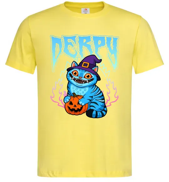 Мужская футболка Derpy Demon Hunters Лимонный фото