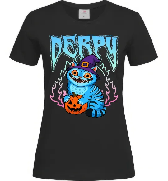 Женская футболка Derpy Demon Hunters Черный фото