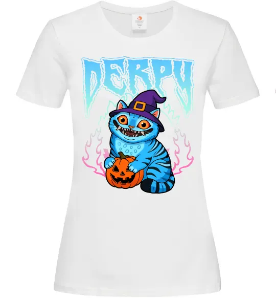 Женская футболка Derpy Demon Hunters Белый фото