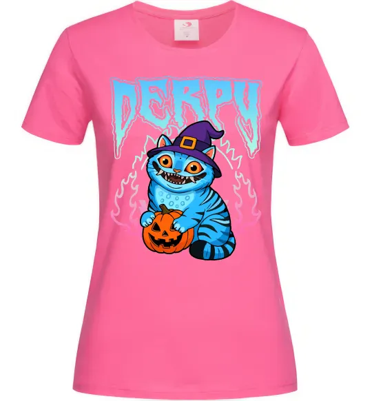 Женская футболка Derpy Demon Hunters Ярко-розовый фото