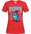 Женская футболка Derpy Demon Hunters Красный фото