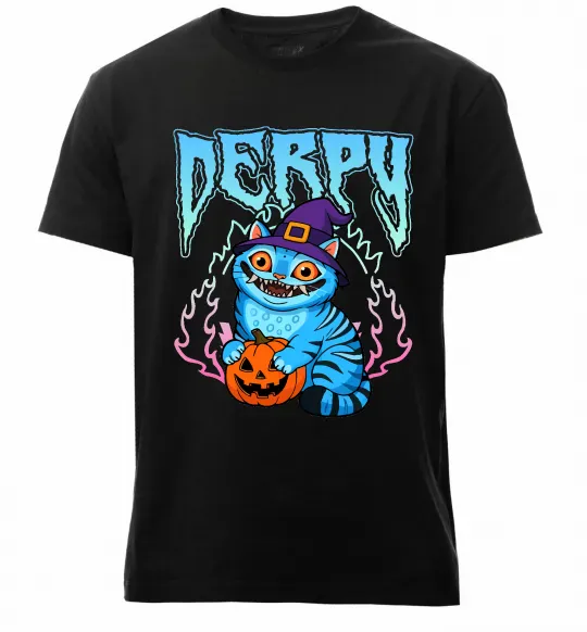 Мужская премиум футболка Derpy Demon Hunters Черный фото