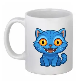 Чашка керамическая Derpy tiger Белый фото