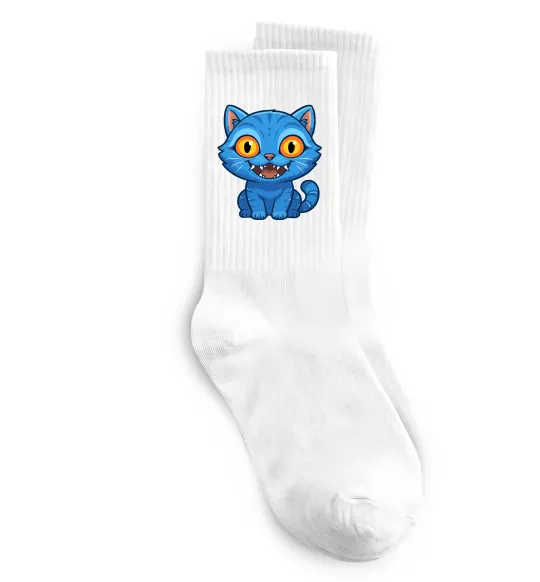 Носки Derpy tiger Белый фото