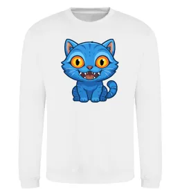 Свитшот Derpy tiger Белый фото