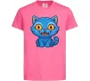 Дитяча футболка Derpy tiger Яскраво-рожевий фото