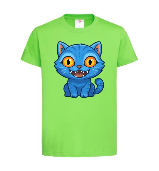Детская футболка Derpy tiger Лаймовый фото