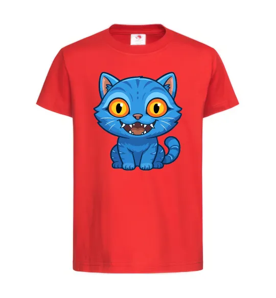Детская футболка Derpy tiger Красный фото