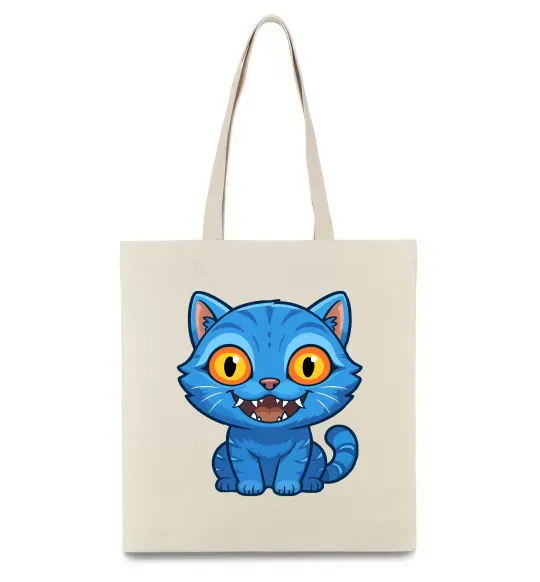 Еко-сумка Derpy tiger Бежевий фото