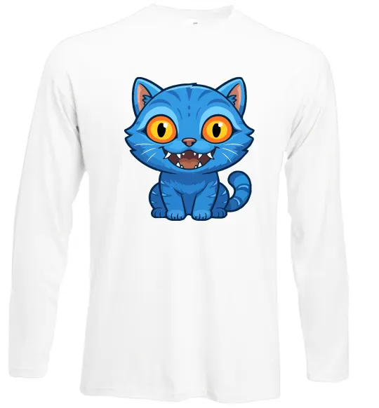 Лонгслів Derpy tiger Білий фото