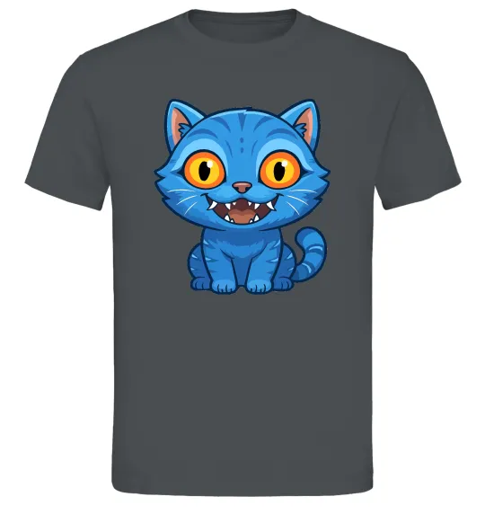 Мужская футболка Derpy tiger Графит фото