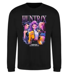Свитшот Huntrix Демон хантер Черный фото