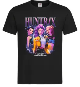 Мужская футболка Huntrix Демон хантер Черный Мужская футболка Huntrix Демон хантер Черный фото