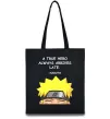 Еко-сумка True heroe always arrives late Чорний Еко-сумка True heroe always arrives late Чорний фото