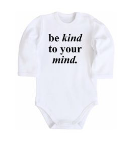 Детский боди Be kind to your mind