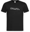 Чоловіча футболка Create Чорний фото