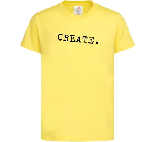 Детская футболка Create Лимонный фото