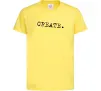 Детская футболка Create Лимонный фото