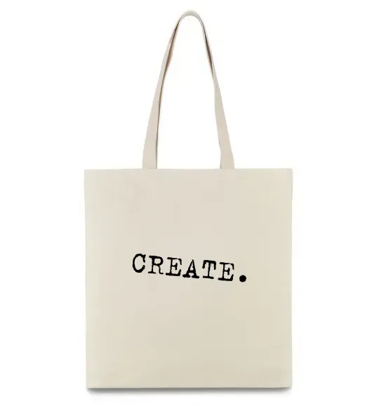 Еко-сумка Create Бежевий фото
