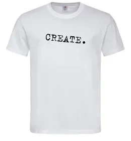 Чоловіча футболка Create Білий фото
