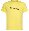 Чоловіча футболка Create Лимонний фото