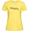 Женская футболка Create Лимонный фото
