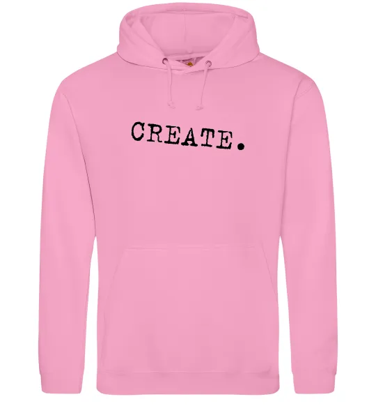 Мужская толстовка (худи) Create Розовый фото