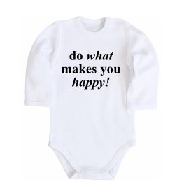 Дитячий бодік Do what makes you happy