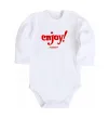Детский боди Enjoy moment Белый фото