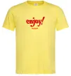 Мужская футболка Enjoy moment Лимонный фото
