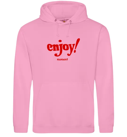 Жіноча толстовка (худі) Enjoy moment Рожевий фото