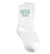 Носки Happy is the new rich Белый фото