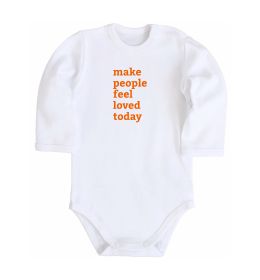 Детский боди Make people feel loved today