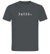 Чоловіча футболка Pause Графіт фото