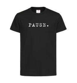 Детская футболка Pause