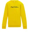 Детский Свитшот Pause Солнечно желтый Детский Свитшот Pause Солнечно желтый фото
