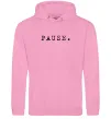 Мужская толстовка (худи) Pause Розовый фото