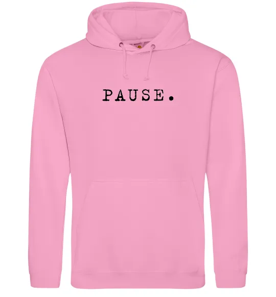 Женская толстовка (худи) Pause Розовый фото