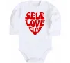 Детский боди Self love club Белый фото