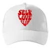 Кепка Self love club Белый фото