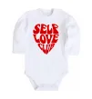Дитячий бодік Self love club Білий фото