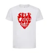 Дитяча футболка Self love club Білий фото