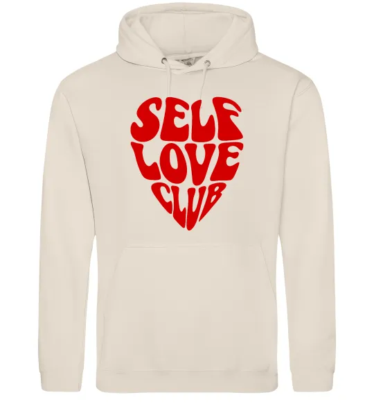 Мужская толстовка (худи) Self love club Таш фото