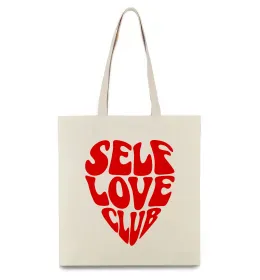Еко-сумка Self love club Бежевий фото