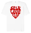 Футболка Оверсайз Self love club Белый фото