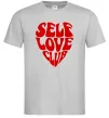 Чоловіча футболка Self love club Сірий Чоловіча футболка Self love club Сірий фото
