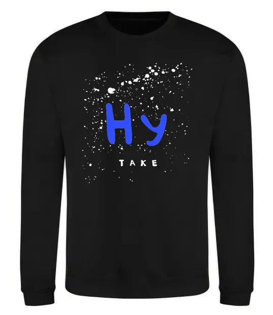 Свитшот Ну таке Черный фото